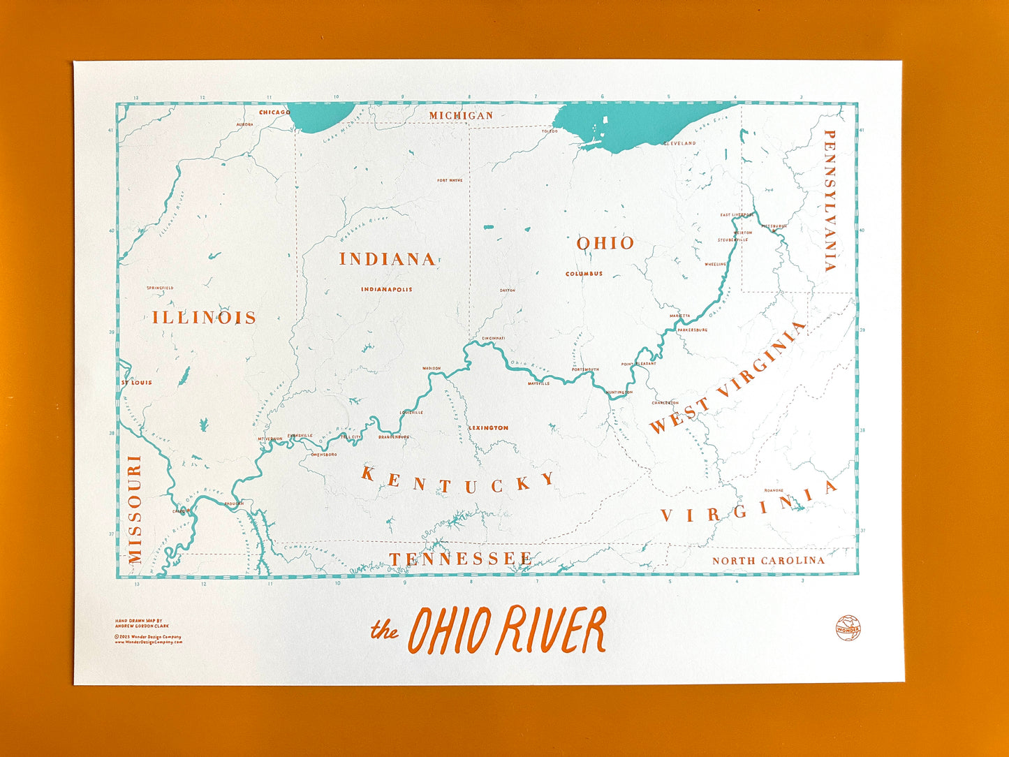 Ohio River Print