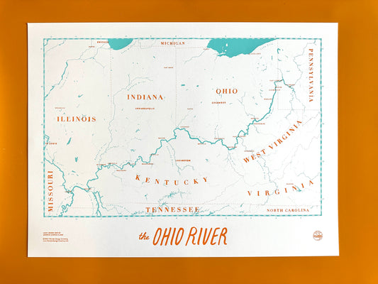 Ohio River Print