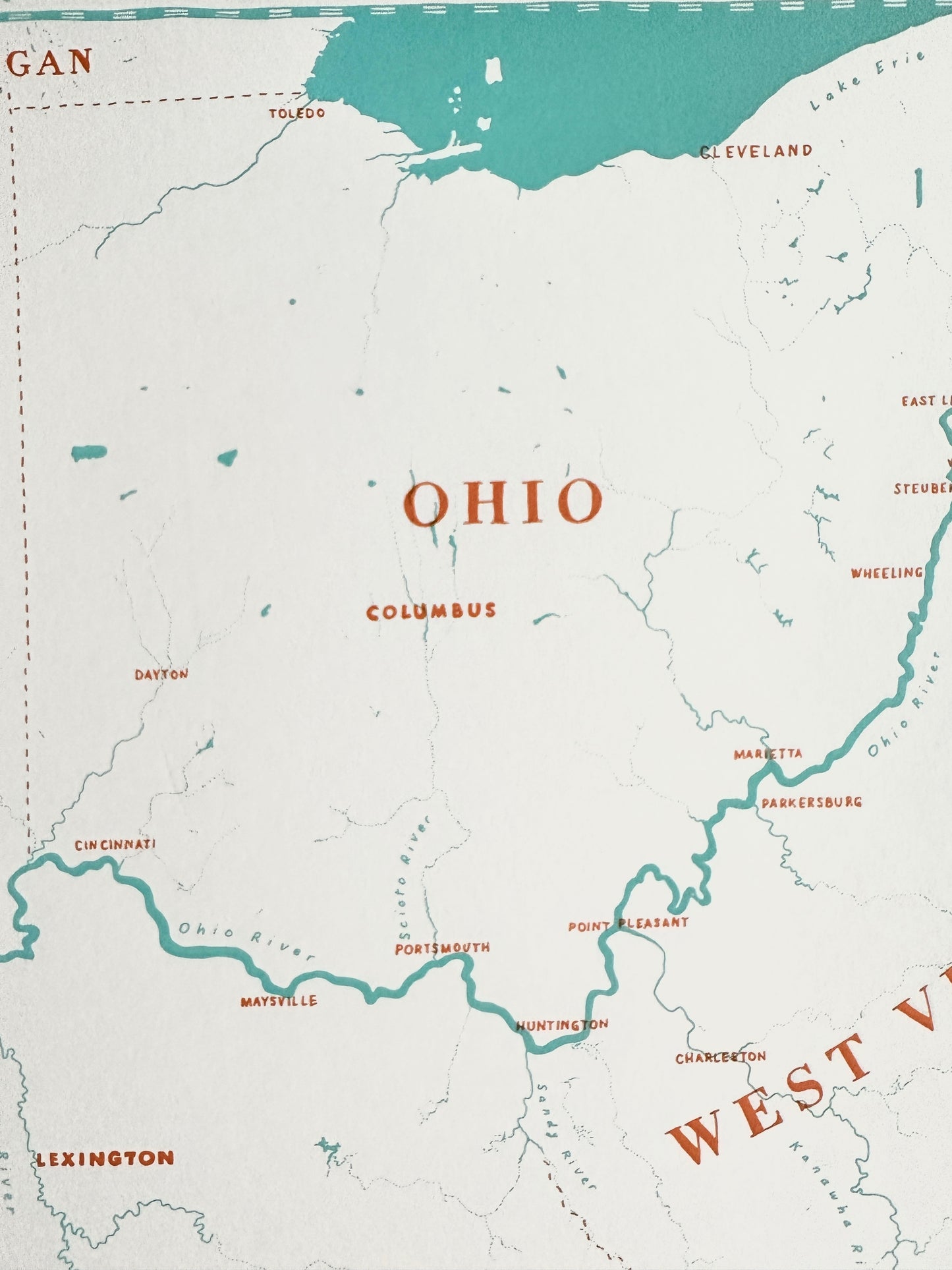 Ohio River Print