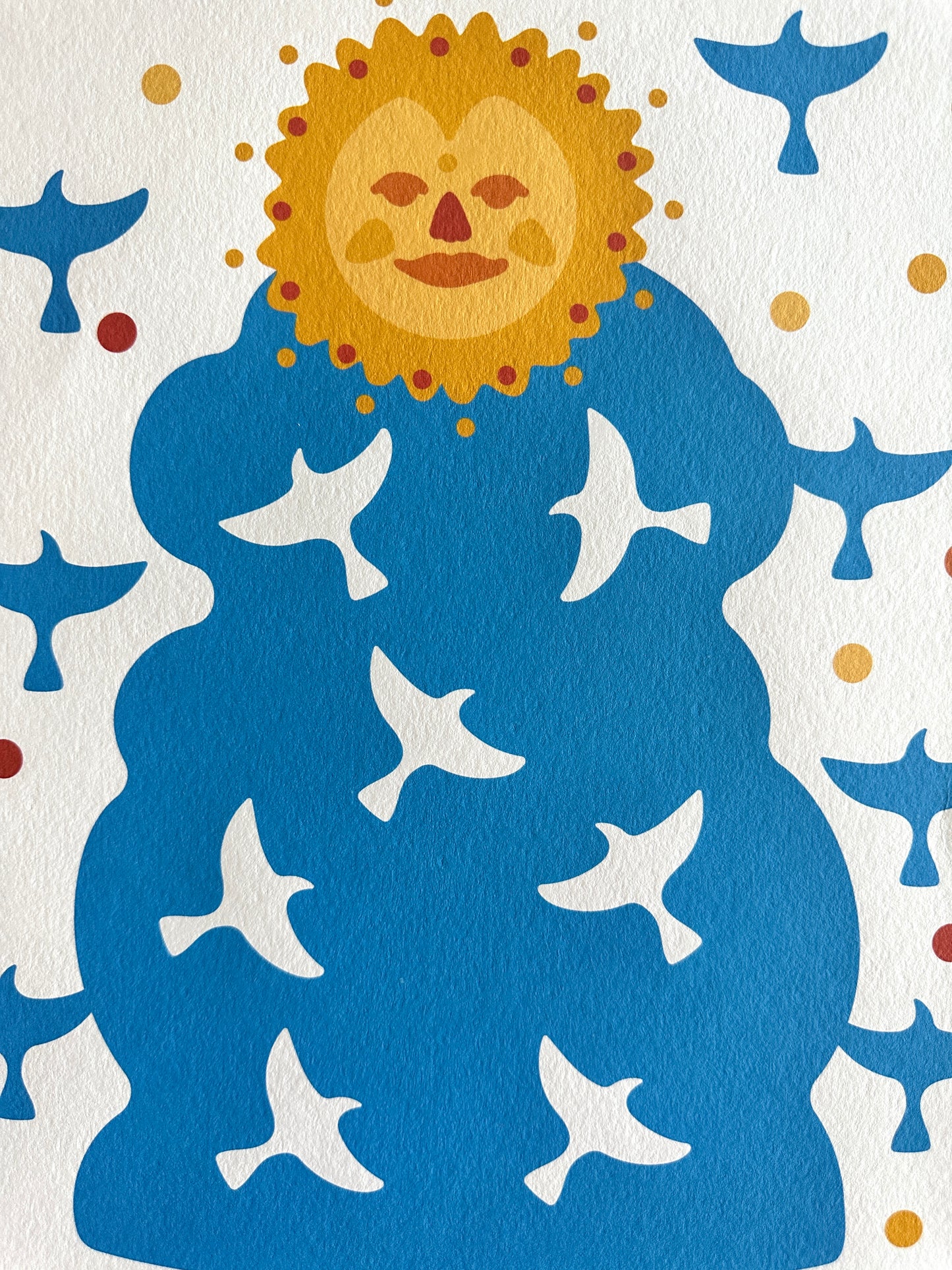 Sun Birds Print