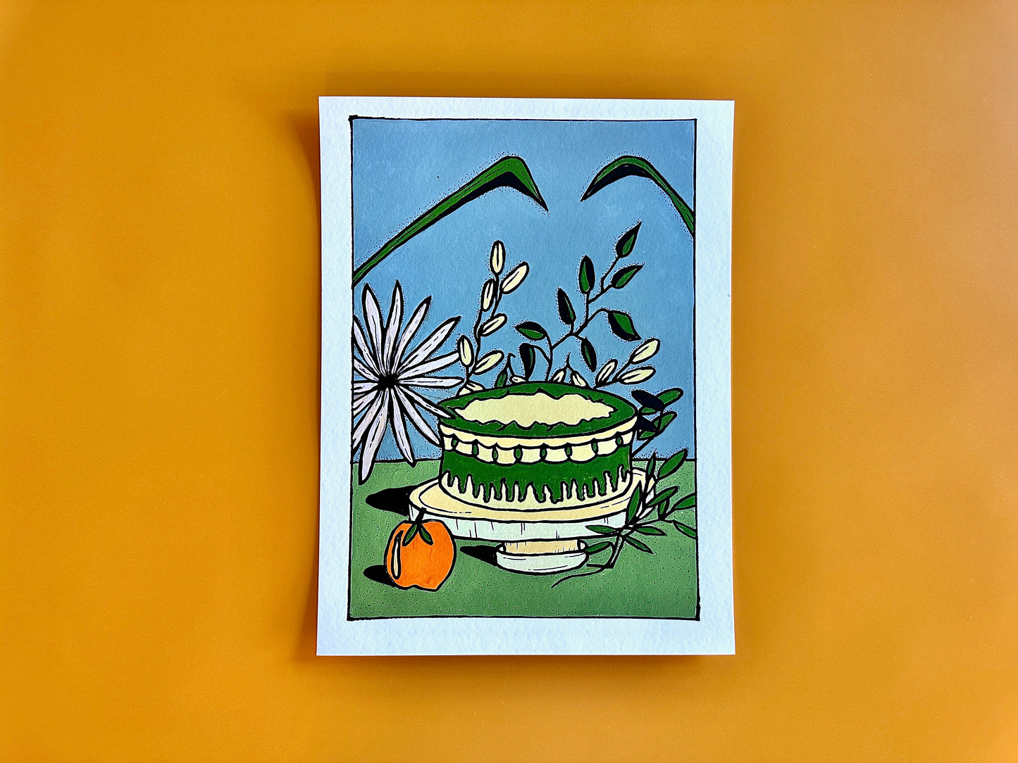 Birthday Cake Print