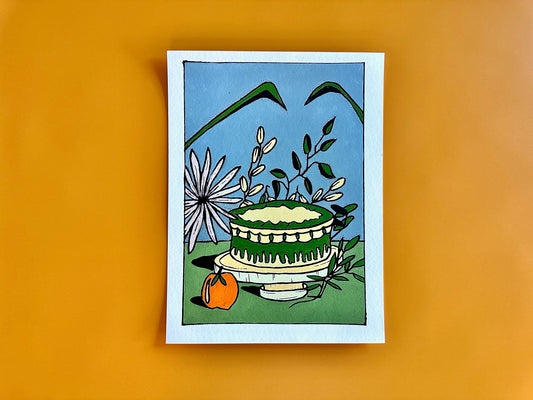 Birthday Cake Print