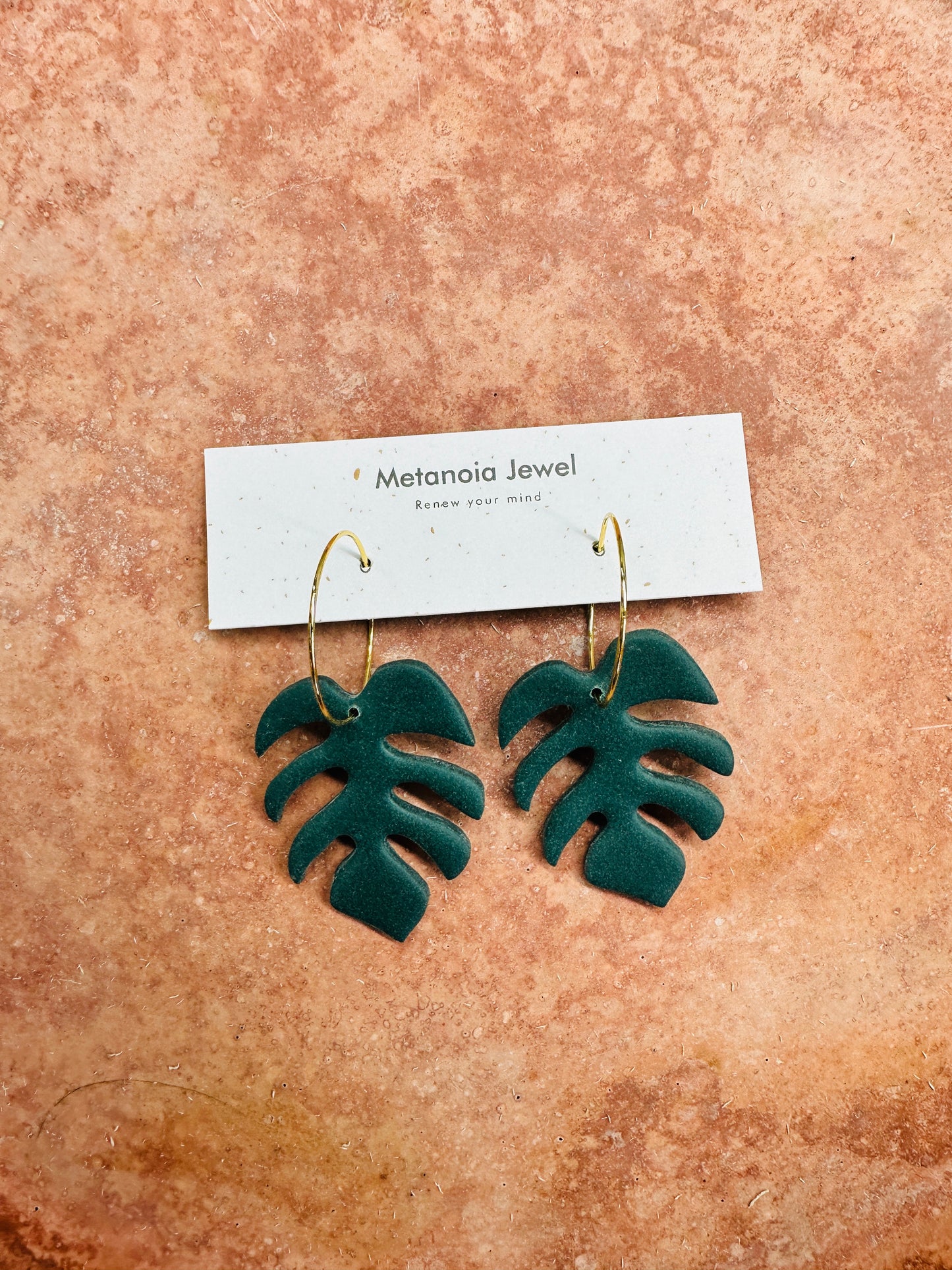 Monstera Hoops